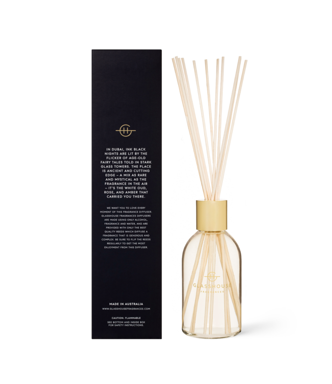 GLASSHOUSE FRAGRANCES 8.4 Fl. Oz Arabian Nights Diffuser
