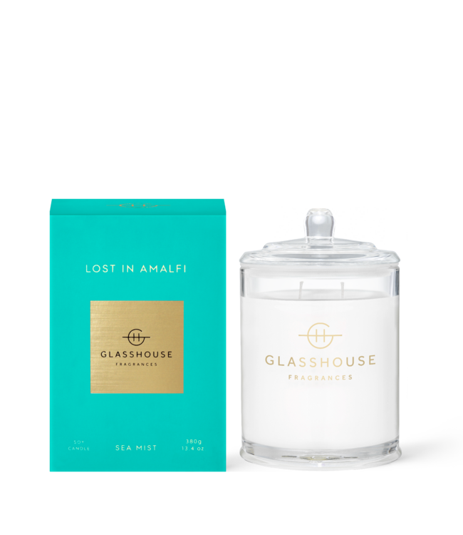 GLASSHOUSE FRAGRANCES 13.4 Oz Lost In Amalfi Candle