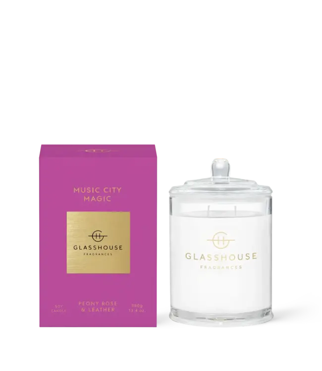 GLASSHOUSE FRAGRANCES 13.4 oz Music City Magic
