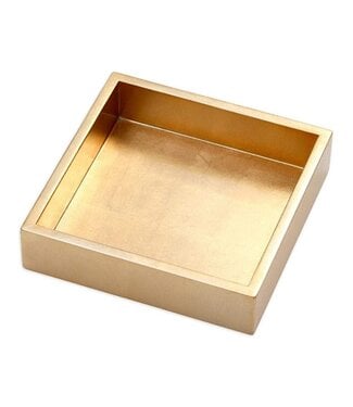 Lacquer Luncheon Napkin Holder in Gold