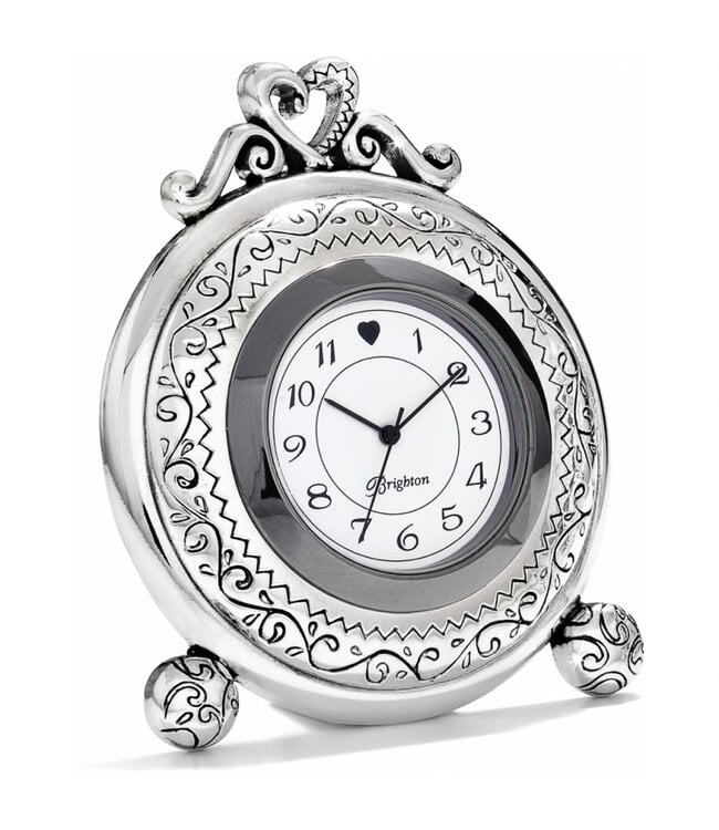 BRIGHTON Memphis Etched Clock