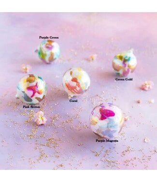 GLITTERVILLE Color Couture Ball Ornament - Sold Individually