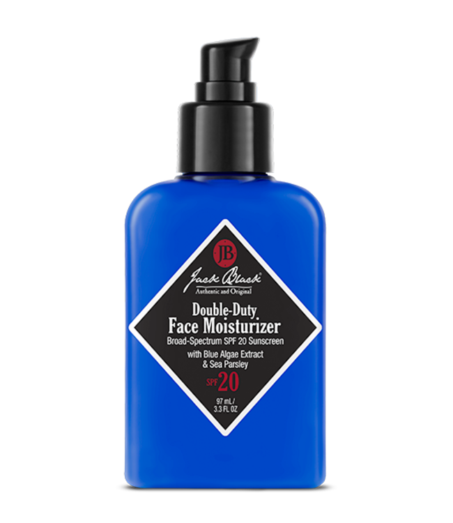 JACK BLACK Double-Duty Face Moisturizer SPF 20, 3.3oz