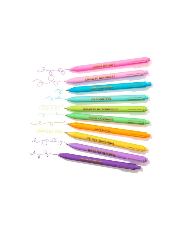 Gel Pen Set - Motivational