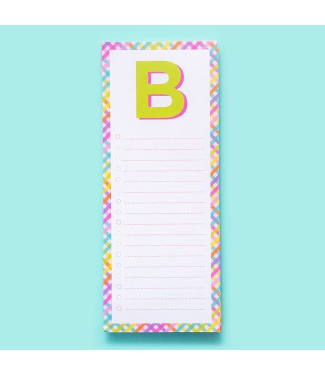 List Pad Letters