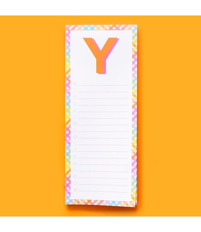 List Pad Letters
