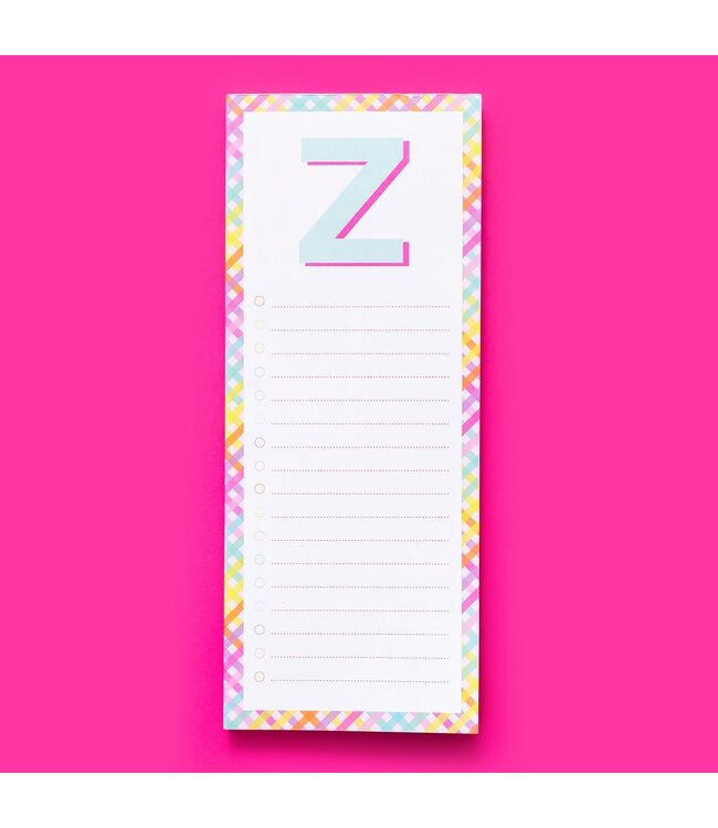List Pad Letters