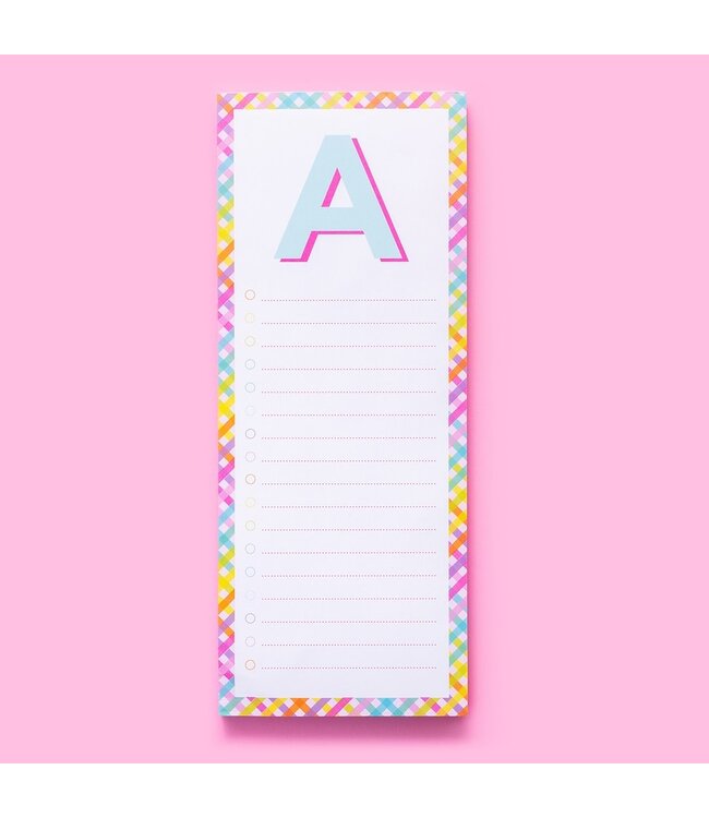List Pad Letters