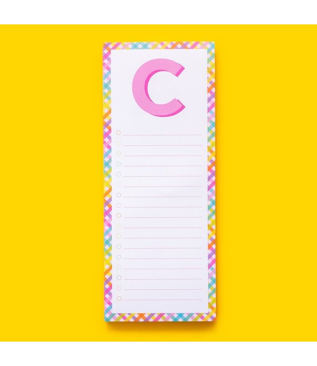 List Pad Letters