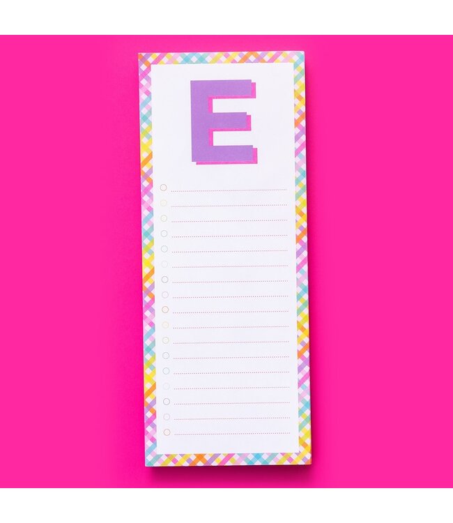 List Pad Letters