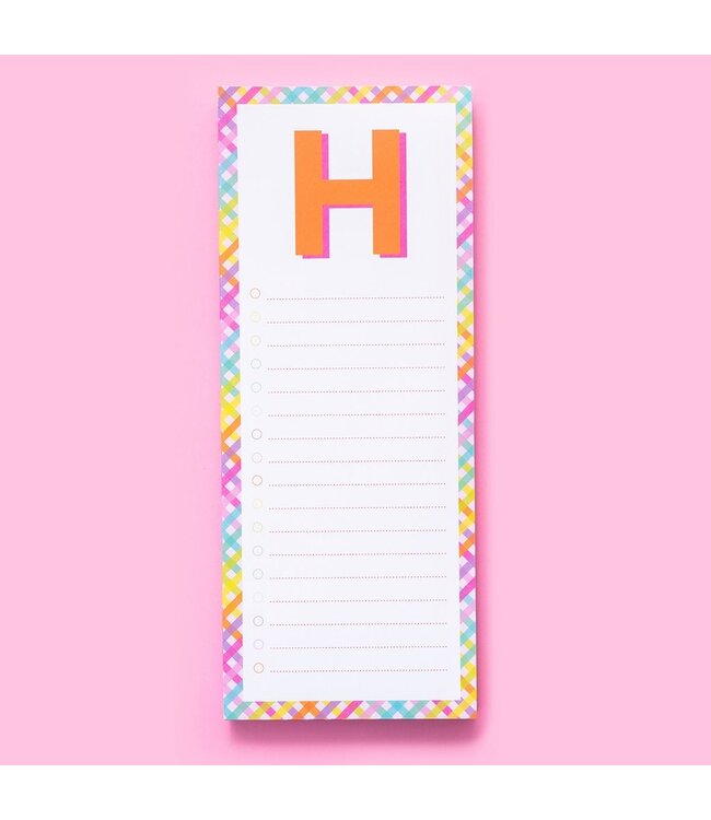 List Pad Letters