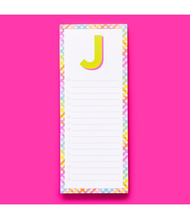 List Pad Letters