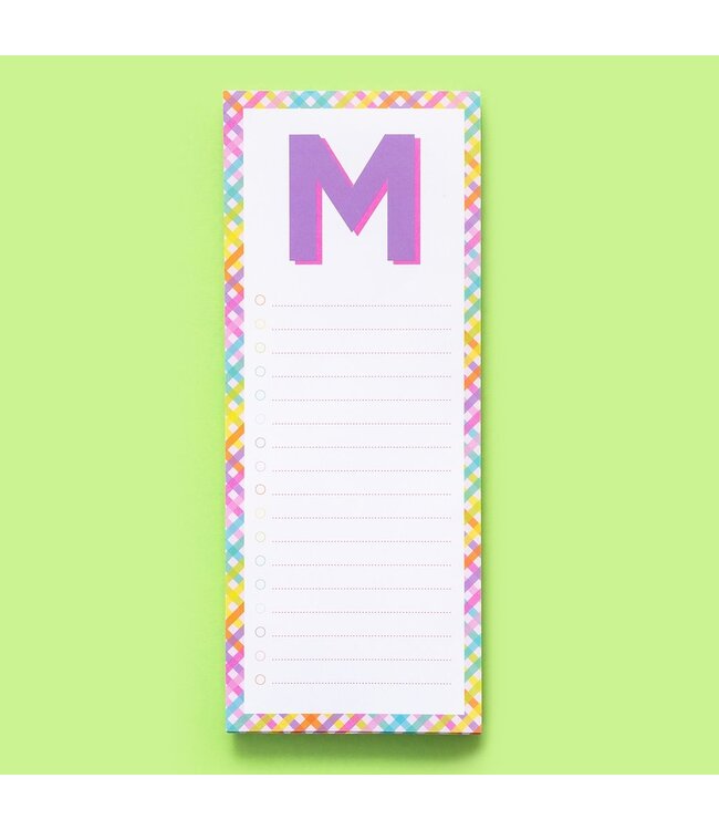 List Pad Letters