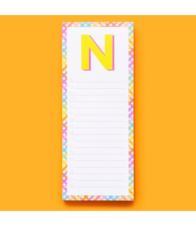List Pad Letters