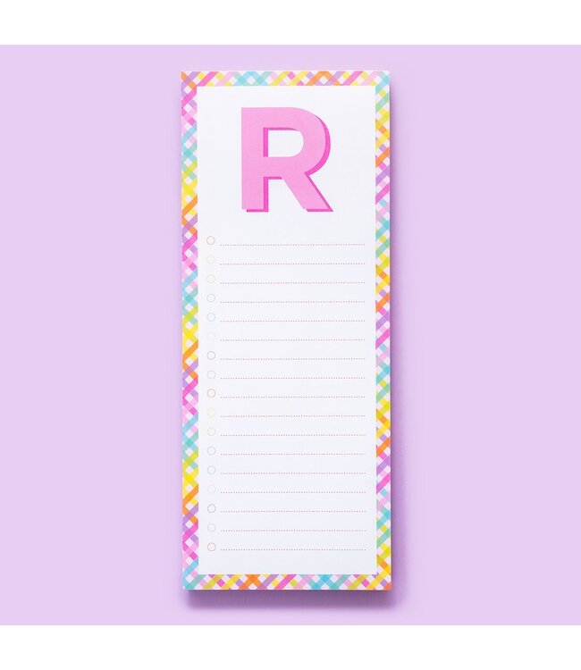 List Pad Letters