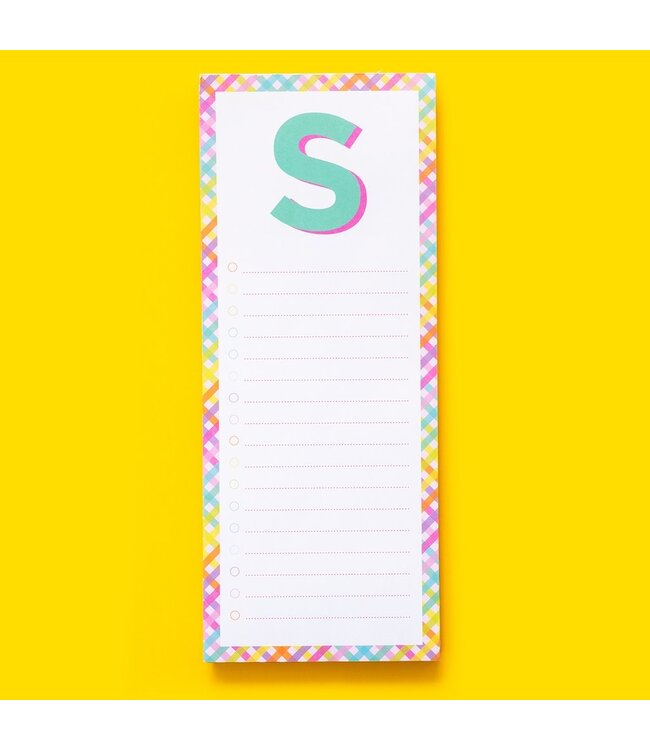 List Pad Letters