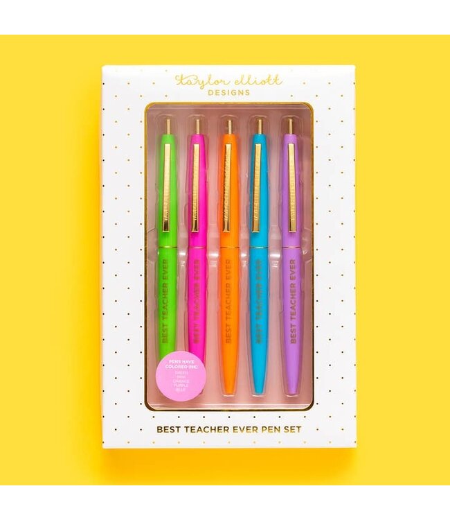 Teacher Appreciation Pen Set