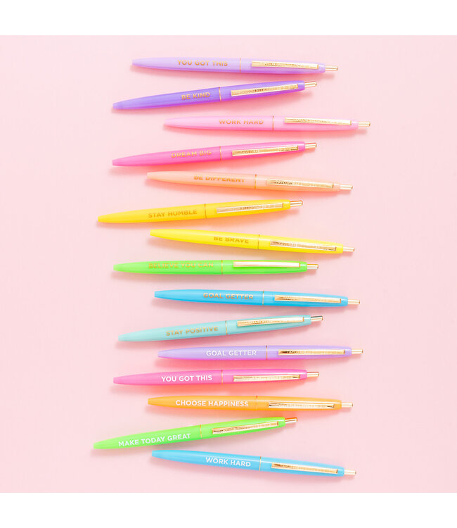 10 Motivational Pen Set