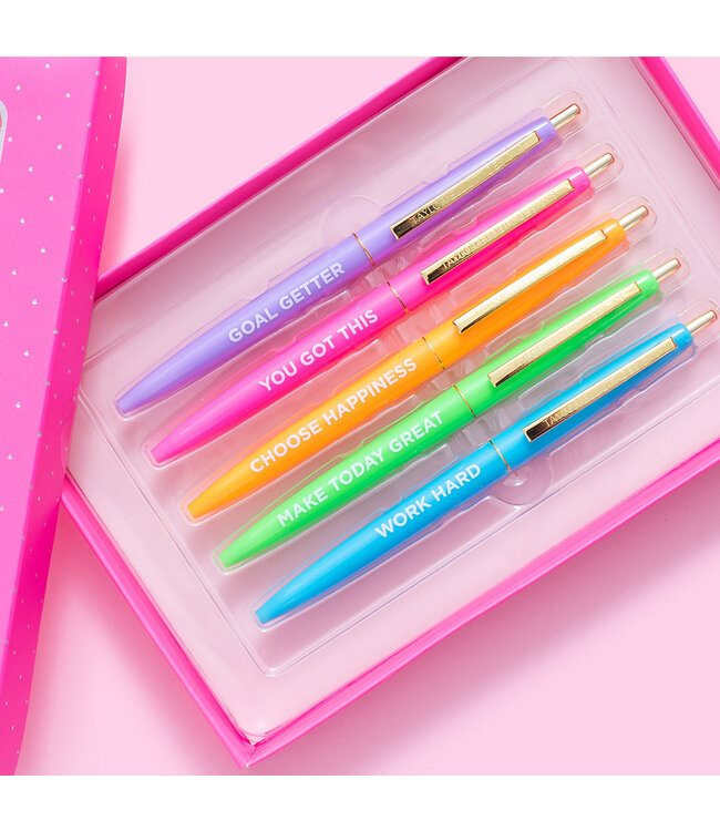 Motivational Pen Set in Gift Box