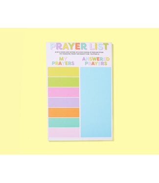 Prayer List Notepad - "My + Answered Prayers"