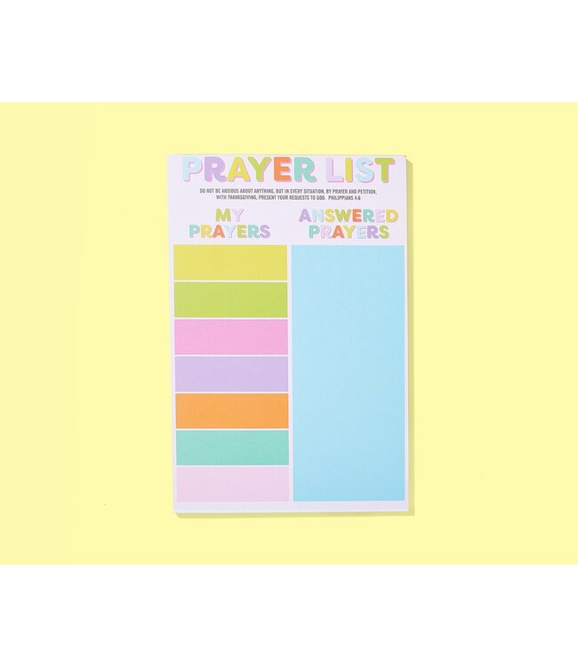 Prayer List Notepad - "My + Answered Prayers"