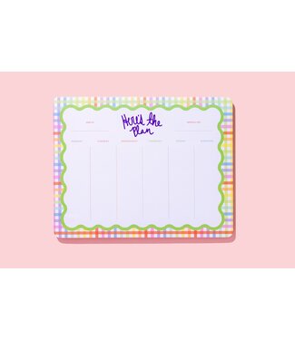 Weekly Planner - "Here's the Plan"