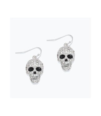 Crystal Skulls Earrings