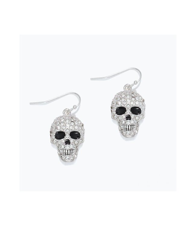 Crystal Skulls Earrings