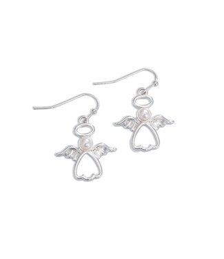 Angels with Pearls Earrings