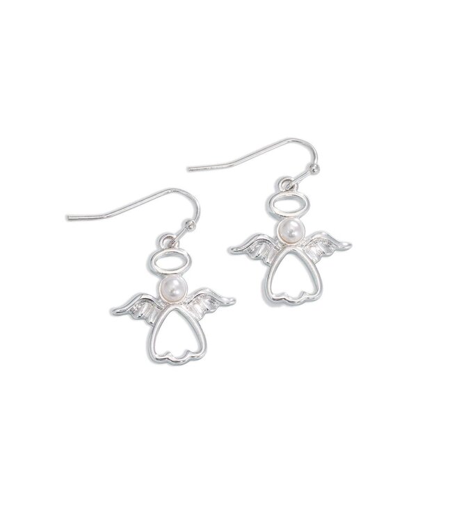 Angels with Pearls Earrings
