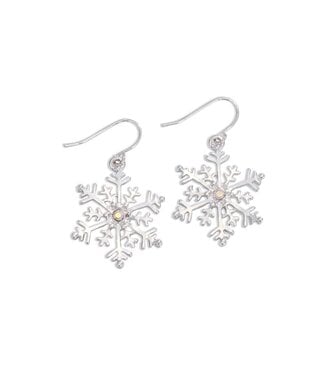 Silver Snowflakes Earrings