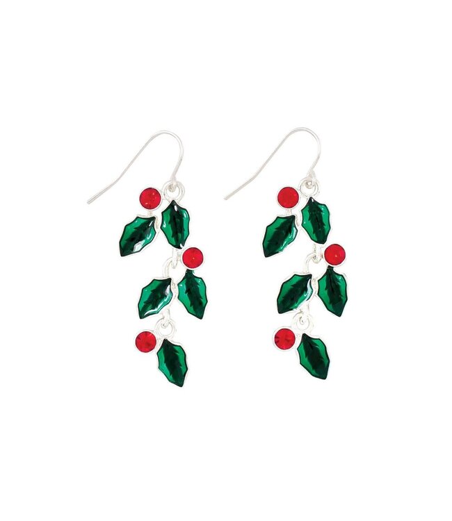 Cascading Holly Earrings