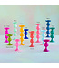 GLITTERVILLE Sugar Plum Pillar Candle Holder - Sold Individually