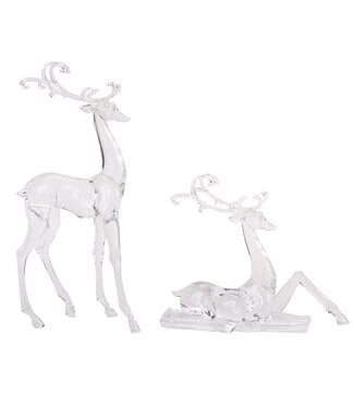 Acrylic Deer Figurines