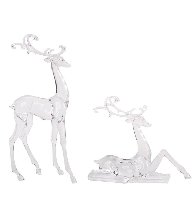 Acrylic Deer Figurines