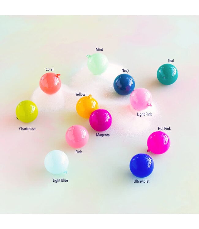 GLITTERVILLE 4" Sugar Plum Ball Ornament