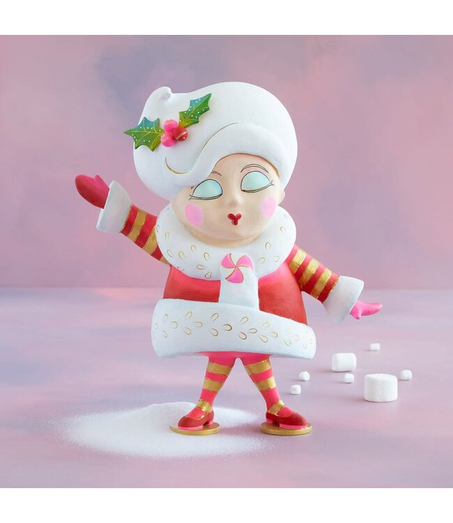 GLITTERVILLE Mini Madame Noel Tabletop - Red