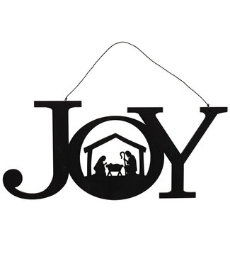 Nativity Silhouette "Joy" Hanger