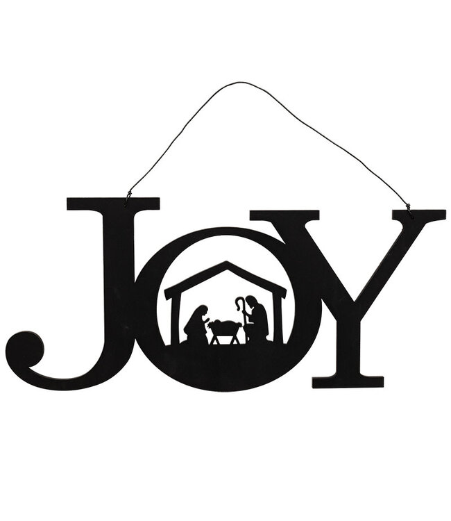 Nativity Silhouette "Joy" Hanger