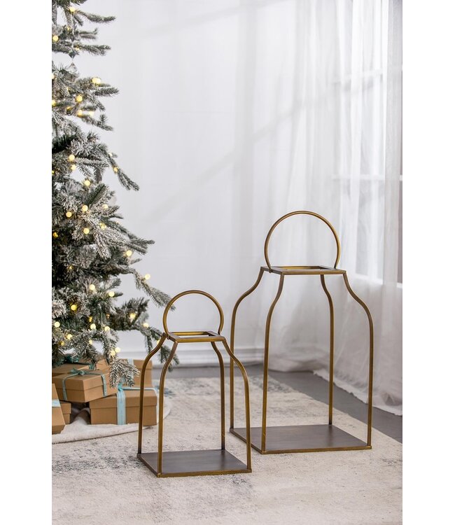 King Cottage Gold Lantern - Sold Individually