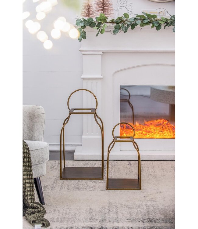 King Cottage Gold Lantern - Sold Individually