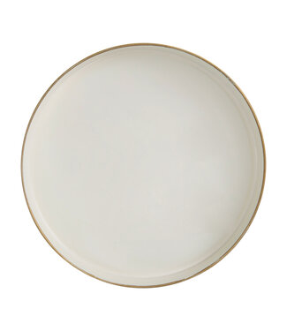 Mimosa Round Tray - White
