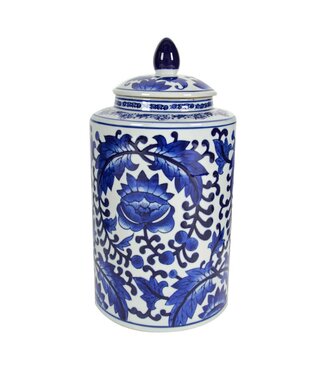 Aline Lidded Round Jar - Tall