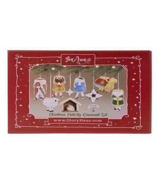 Nativity Ornament Set