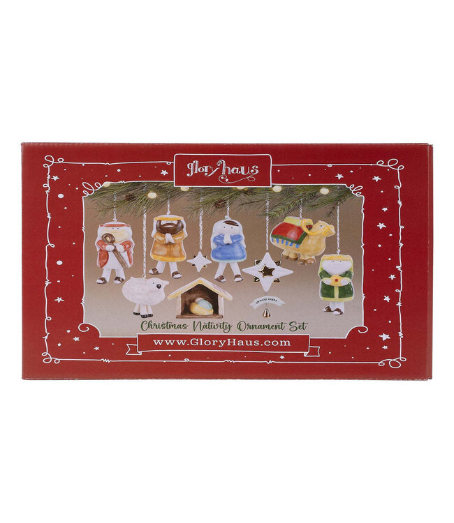 Nativity Ornament Set