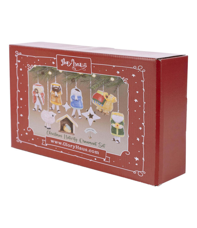 Nativity Ornament Set