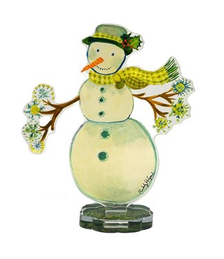 Gingham Snowman - Large