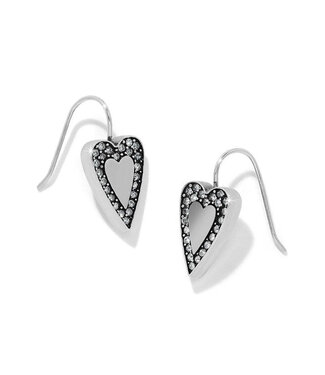 BRIGHTON Love Messages B Bold French Wire Earrings