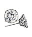 BRIGHTON Brilliance 8MM Post Earrings