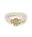 BRIGHTON Trust Your Journey Double Pearl Stretch Bracelet
